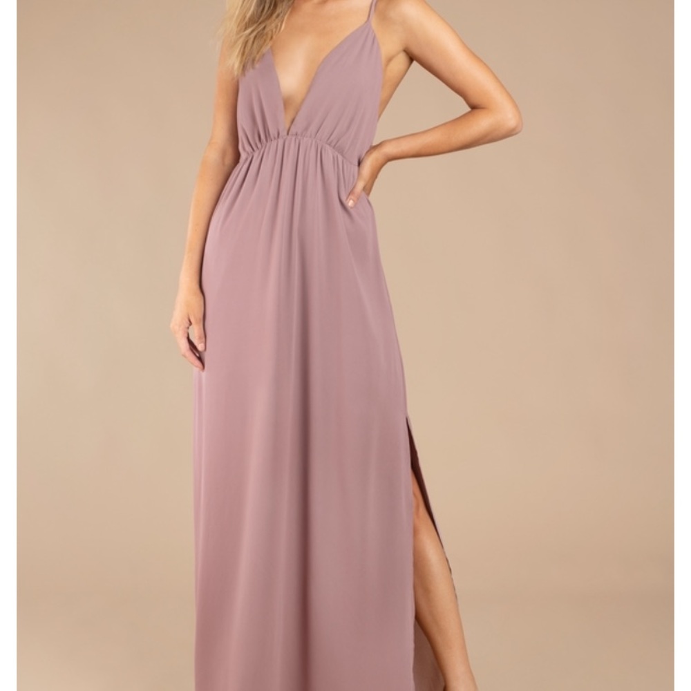 NWT Tobi Mauve Maxi Dress